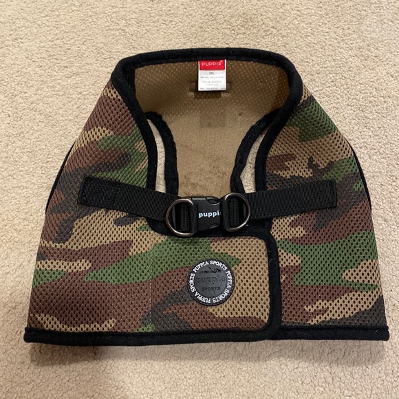 Puppia XXL Camo Soft Vest Harness - Picture 1 of 10